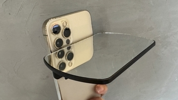 スマホにつけるだけでいつもの風景が幻想的に…♡ 3COINS「スマホ用反射ミラークリップ」本音レビュー→ただし注意点もあるよ