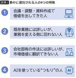 「AIスキルでも､過去実績でも､年齢でもない…｢黒字リストラ｣で"静かに選別される人"に共通する特徴4つ」の画像2