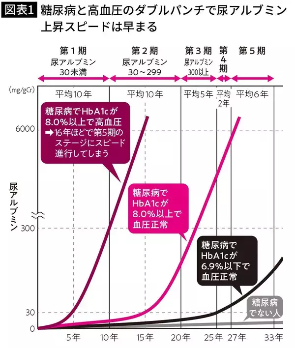 「腎臓の膜に穴が空き透析が必要になる…米国20年研究でわかった｢過去の高血糖がもたらす意外なツケ｣」の画像