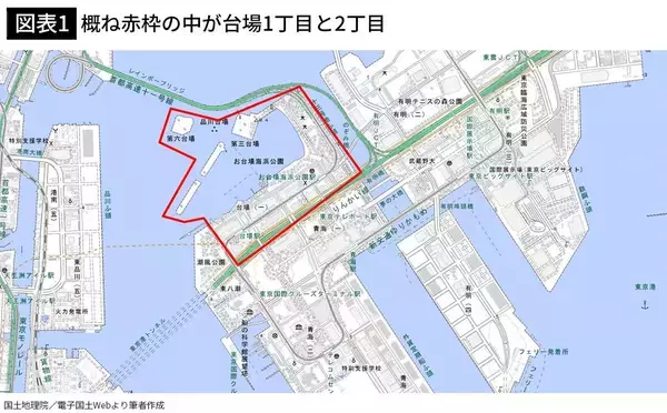 「お台場は｢終わった街｣ではなかった…｢東京の実験場｣で繰り返される"飽くなき再開発の正体"」の画像