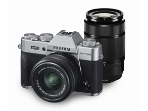 富士フイルム、ミラーレスデジタルカメラ「FUJIFILM X-T30ダブルズームレンズキット」を発売
