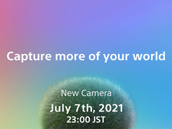 ソニー、カメラ新製品ティザーサイトを公開。7月7日正式発表