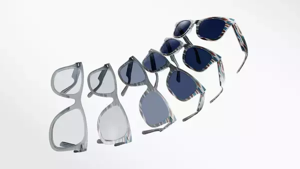 太陽光で色が変わるフレーム、Ray-Ban(R) Changeを発売