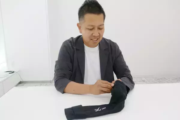 「大谷翔平選手の二刀流を支えるモノづくり。肘用サポーター［CW-X Arm Brace］開発ストーリー」の画像