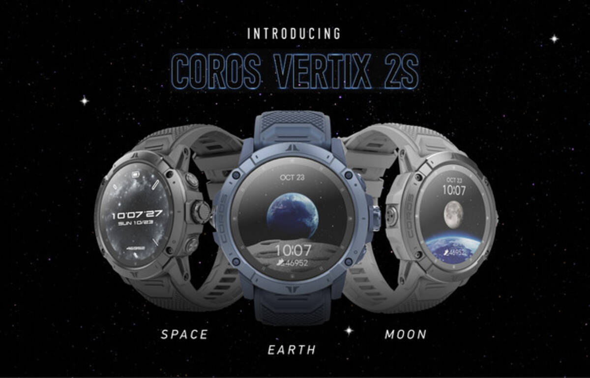 COROSがアドベンチャーウォッチ「COROS VERTIX 2S」を発表 