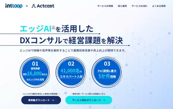 イントループ、「Actcast」を活用したDXコンサルティングサービス提供開始