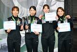 「フェンシング 女子フルーレ日本代表、ワールドカップ団体戦で銅メダル獲得！」の画像1