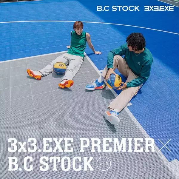 「3x3.EXE PREMIER」×「B.C STOCK」 タイアップアイテム第二弾発売
