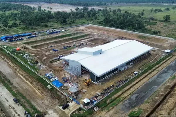 「TESSグループ、インドネシアにおけるEFBペレット製造工場の建設状況のお知らせ（2026年２月）」の画像