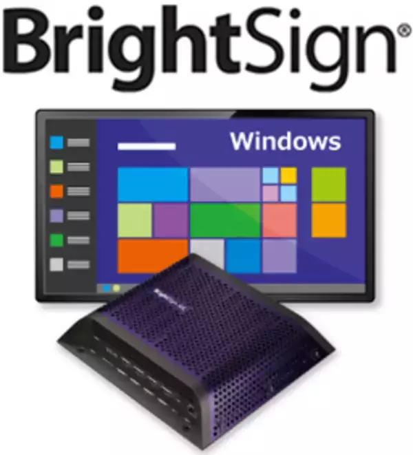 世界トップシェアのデジタルサイネージプレーヤー「BrightSign」にWindows OSを搭載