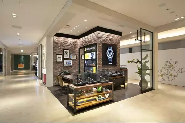 ブライトリング、新しく生まれ変わった阪急うめだ本店 ウォッチギャラリーに西日本百貨店最大規模のブティックをオープン