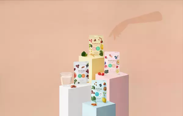 時期別葉酸サプリmitas seriesが全国1,640店超のスギ薬局でPOS売上No.1葉酸サプリに