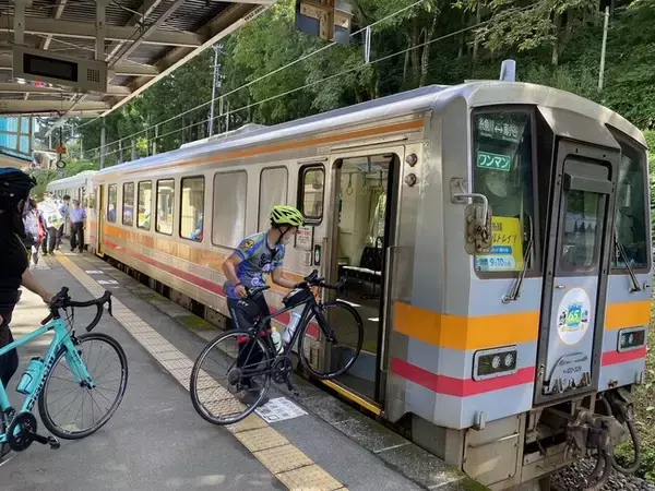 自転車と一緒に、電車旅！JR大糸線の糸魚川駅と南小谷駅の間でサイクルトレインを運行します