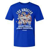 「ロサンゼルス・ドジャース、2年連続ワールドシリーズ制覇！栄光の瞬間を刻む連覇記念Tシャツが登場！」の画像1