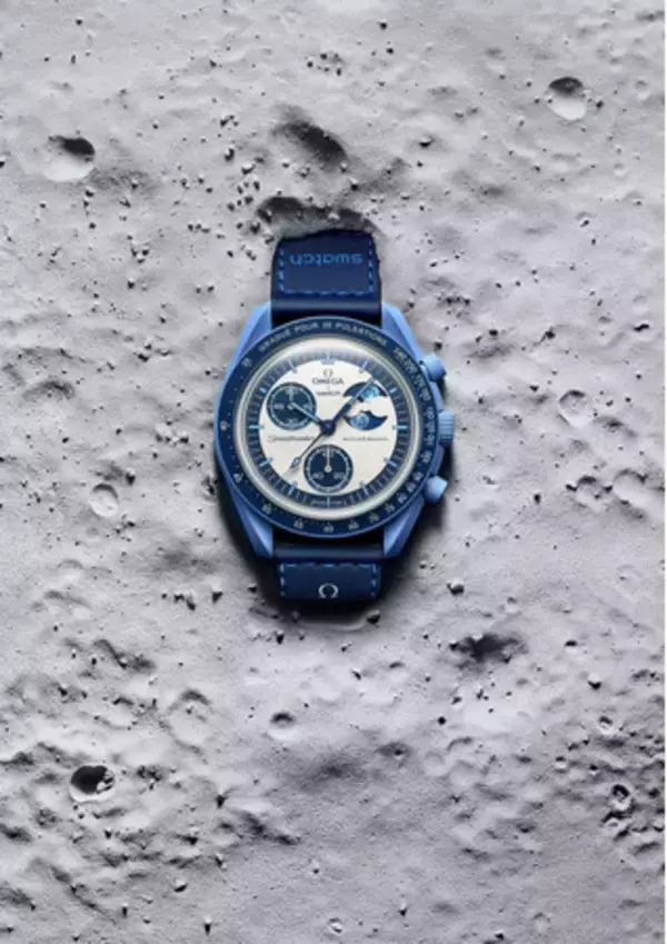 OMEGA X Swatch - 伝説のMoonSwatchに『MISSION TO THE SUPER BLUE MOONPHASE』が登場
