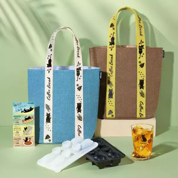 『カフェ・ベローチェ』、「黒ねこ サマーバッグ2025」を７月1日より新発売　写真映え抜群！立体的な“ねこ氷”が作れるトレーや巨大肉球をデザインしたねこ足グラスなど、キュートなアイテムが盛りだくさん。