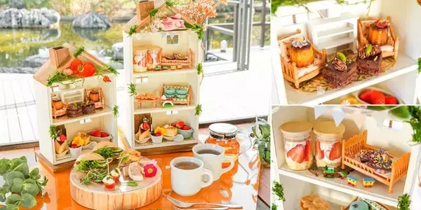 ボタニカルな世界観あふれるアフタヌーンティーが大阪・鶴見緑地のパークカフェ「BOTANICAL HOUSE」に誕生！