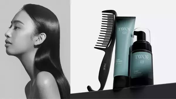 ＜ホームケアの限界突破＞2STEPシステムトリートメント【TWOE（トゥエ）】3月20日新発売　高濃度*¹ヘマチン*²＆トステア*³の“黒泡”×“濃密クリーム”で本格サロンケアを自宅で再現*⁴