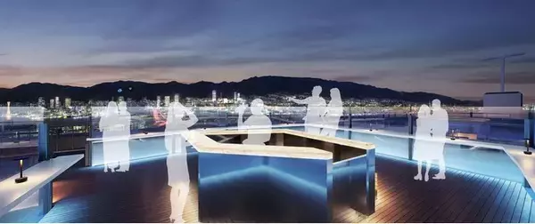【神戸ポートピアホテル】2022年夏、本館屋上に展望デッキを新オープン！