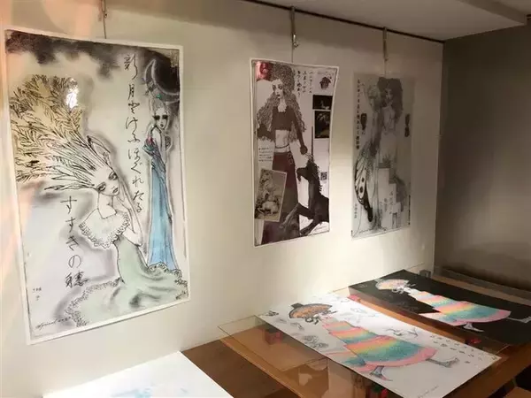 宇野亞喜良さんの展示作品をサイン入りで限定販売します。