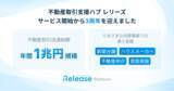 「不動産取引支援ハブ「レリーズ」がサービス開始3周年」の画像1