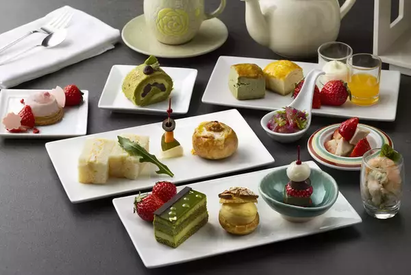 「【東京ステーションホテル】美しい季節を丸の内で謳歌する、優雅なマルノウチジカン 桜と抹茶のアフタヌーンティー」の画像