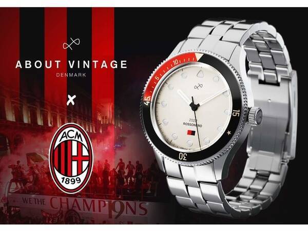 北欧腕時計ブランドのabout Vintageがacミランのオフィシャルウォッチパートナーとなり 優勝記念ウォッチ 22 Rossonero ロッソネロ の販売を発表 22年6月28日 エキサイトニュース 北欧腕時計ブランドのabout Vintageがacミランのオフィシャルウォッチパートナーとなり 優勝記念ウォッチ 22 Rossonero ロッソネロ の販売を発表 22年6月28日 エキサイトニュース