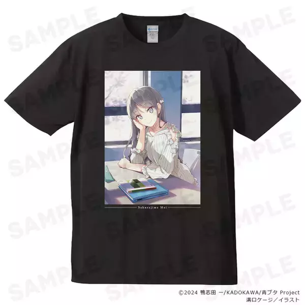 アニメ「青春ブタ野郎はサンタクロースの夢を見ない」Tシャツ、B2タペストリー、マグカップ、ダイカットステッカーの受注を開始しました！