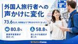 「【外国人旅行者への “声かけ” に変化】ネイティブキャンプ会員390名を対象に調査、73.6％が「声をかけやすくなった」と回答」の画像1