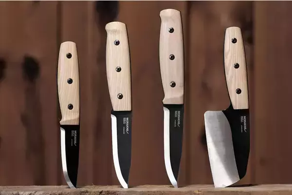 スウェーデンを代表するナイフメーカー「モーラナイフ」からプレミアムなアウトドア用フルタングナイフシリーズ『アッシュウッド コレクション』が新登場