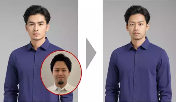 アパレルＡＩシステム「Lightchain」 新機能「顔変更」実装のご案内