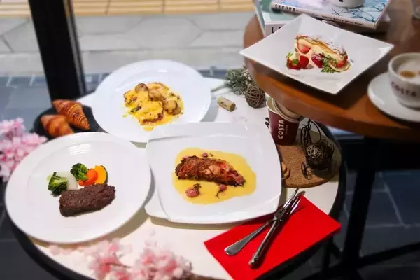 【イビス大阪梅田】春の訪れを感じる特別コース「桜香る、春のときめきランチ」を2日間限定で提供