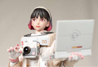韓国発「KONC WORKS」の新感覚1/6フィギュア。“2.5次元”造形の「EARTHON+ Intern MIU」が日本上陸！タイムリミット・フィギュアにて日本独占販売開始！