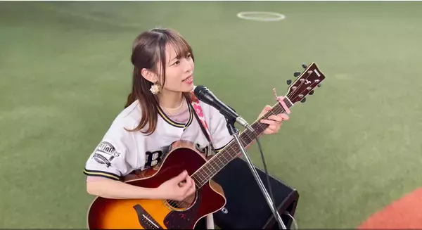 勝利の女神“田畑実和″が京セラドーム大阪にて新曲「ココロミュージカル」を熱唱！