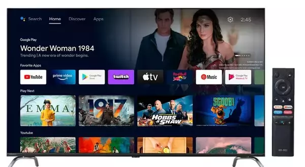 4K50型「ORION チューナーレススマートテレビ AEUD-50D」を 