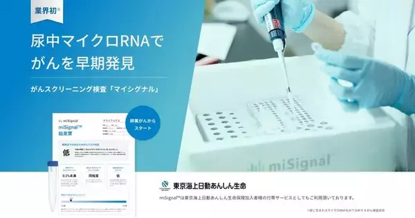 がんスクリーニング検査miSignal(R)️、マリンクリニックでの採用が決定いたしました