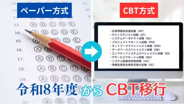 【TAC情報処理】令和8年度（2026年度）からの応用情報技術者試験、高度試験及び情報処理安全確保支援士試験におけるCBT方式での実施とTACの試験対策のご案内！