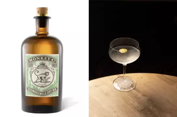 ドイツ産プレミアムクラフトジン「モンキー 47」が年に一度だけ生産する数量限定品「モンキー 47 ディスティラーズカット 2022」を特別なカクテルで提供！