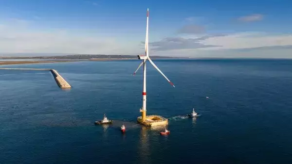 フランス沖の浮体式洋上風力パイロットプロジェクトに製品供給