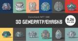 「【Coincheck NFT（β版）】3D Generativemasksを9月26日より取扱い開始」の画像1