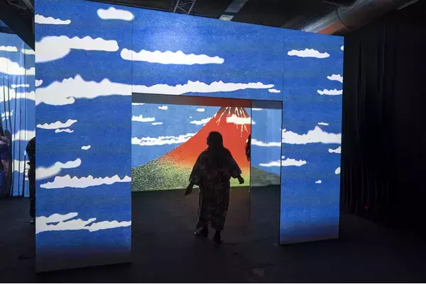 一旗プロデュース「動き出す浮世絵展 MILANO」の公式記録映像“眺”を 