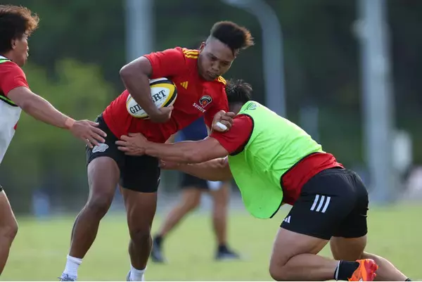 プロラグビー選手と消防職員が真剣勝負！東京サントリーサンゴリアスと市原市消防局が合同トレーニングを実施