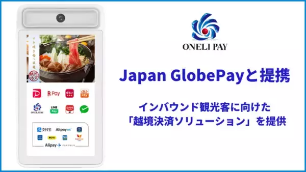 ワンリーリステッド、Japan GlobePayと提携