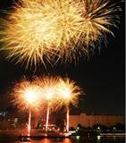 「ヤマタネグループ創業100周年記念式典を越中島公園で開催しました～４事業をテーマに約2,500発の花火を打上げ～」の画像1