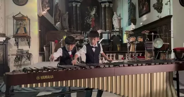 Yamashita Brothers（山下兄弟）ベルギー国際マリンバユースコンクールで優勝