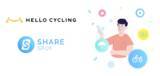 「シェアリングサービスのプラットフォーム「ShareSPOT」で新たにシェアサイクリングサービス「HELLO CYCLING」を提供開始」の画像1