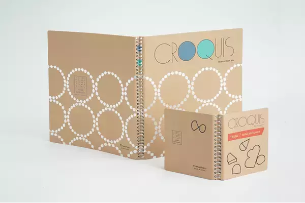 展覧会『つぐ mina perhonen』開催記念＜マルマン＞＜ミナ ペルホネン＞ 特別仕様クロッキーブック登場