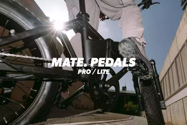 【MATE.BIKE】ライディングをアップデートする純正ペダル2種が新発売！