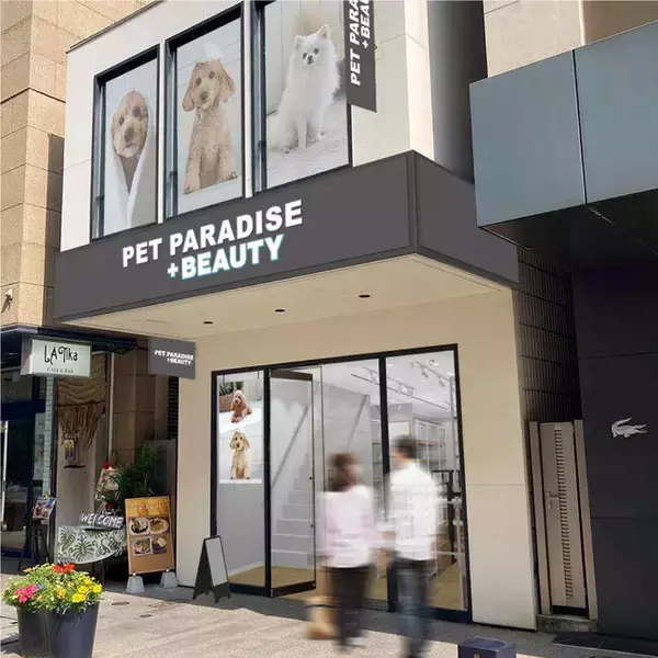 トリミングサロン・ペットホテル併設の新業態複合店舗「PET PARADISE + BEAUTY（ペットパラダイス ビューティー）」横浜元町に8月9日（金）オープン