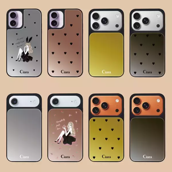 【Ciara】新型iPhone 17対応の大人気ミラーケースが登場！